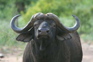 Majestic Water Buffalo Staring Forward.jpg Wallpaper