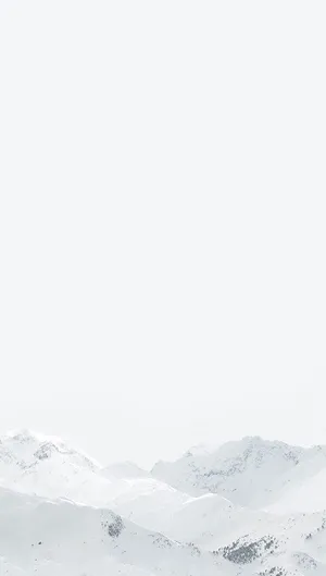 Majestic White Snowcapped Mountain Wallpaper