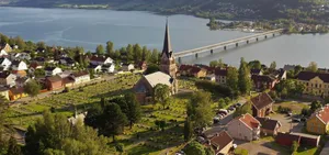 Majestic Winter In Lillehammer Wallpaper