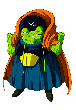 Majin Buu's Unleashed Fury In Buu Saga- Dragon Ball Z Wallpaper