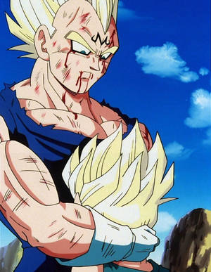 Majin Vegeta Dragon Ball Z Iphone Wallpaper