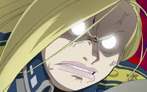 Major General Olivier Mira Armstrong Standing Tall In The Snow Wallpaper