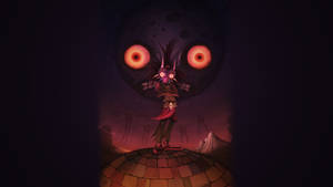 Majora's Mask Red Glowing Eyes Wallpaper