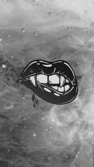 Make A Statement With A Goth Aesthetic Black Outfit. Wallpaper