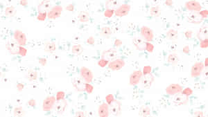 Make A Statement With A Stylish Floral Computer. Wallpaper