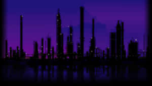 Make A Statement With The Purple Aesthetics Computer Wallpaper