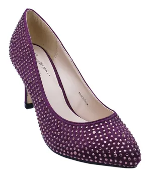 “make A Statement With These Signature Purple Shoes” Wallpaper