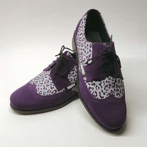 Make A Statement With These Stylish Purple Shoes.
