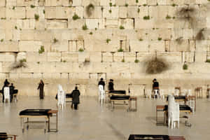 Make Most Day Wailing Wall Wallpaper