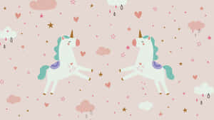 Make Your Desktop Dreams A Reality With This Magical Unicorn Wallpaper. Wallpaper