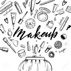 Makeup Collection Sketch Wallpaper