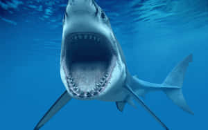 Mako Shark Open Mouth Wallpaper