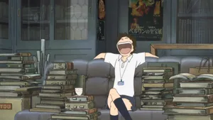 Makoto Experiences Time Travel In The Girl Who Leapt Through Time Wallpaper