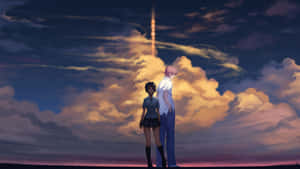 Makoto Konno Time Leaps Into The Unknown Wallpaper