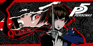 Makoto Nijima, Forcefully Defending Justice Wallpaper