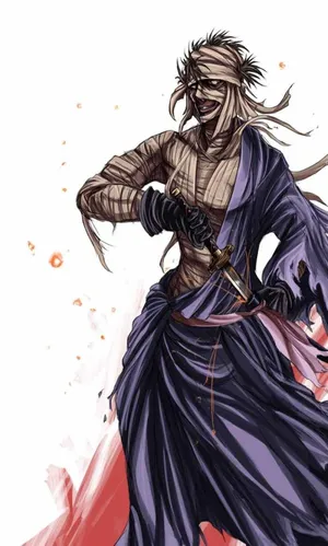 Makoto Shishio In Full Glory Wallpaper