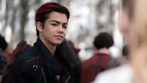 Malachi Barton In Urban Setting Wallpaper