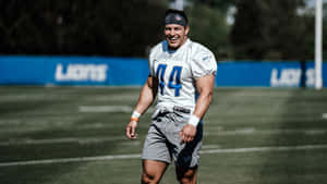 Malcolm Rodriguez Smiling During Practice Wallpaper