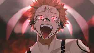 Malevolent Man Red [wallpaper] Wallpaper