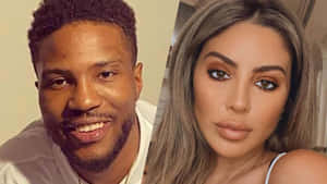 Malik Beasley And Ex Girlfriend Larsa Pippen Wallpaper