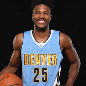 Malik Beasley Denver Nuggets Jersey Wallpaper