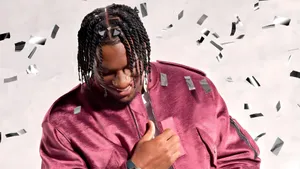 Malik Nabers Celebration Wallpaper