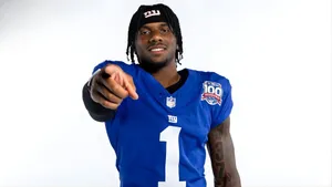 Malik Nabers Football Star Wallpaper