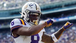 Malik Nabers L S U Football Star Wallpaper