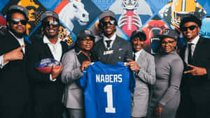 Malik Nabers N F L Draft Moment Wallpaper