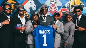 Malik Nabers N F L Draft Moment Wallpaper