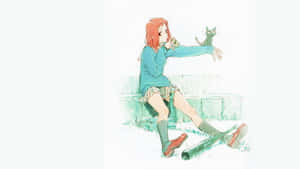 Mamimi Samejima In Flcl Anime - High Definition Wallpaper Wallpaper