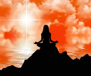 Man Concentrating On A Computer Screen Wallpaper