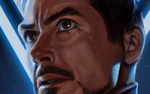 Man Face Actor Robert Downey Jr Wallpaper