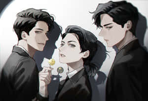 Man In Omniscient Suit Wallpaper