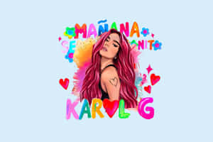 Manana Sera Bonito Karol G Artwork Wallpaper