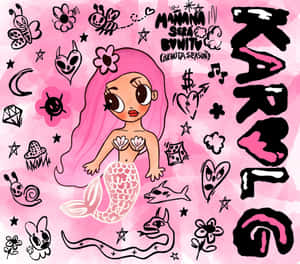 Manana Sera Bonito Mermaid Illustration Wallpaper