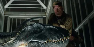 Manand Dinosaur Encounter Wallpaper