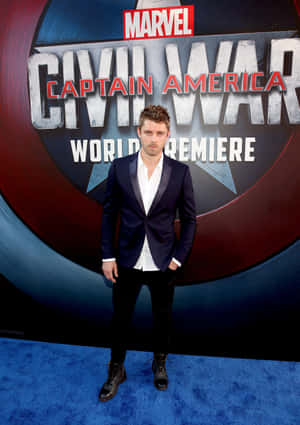 Manat Captain America Civil War Premiere Wallpaper