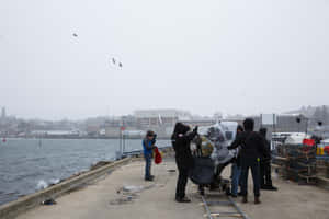 Manchester By The Sea Filming Dockside Wallpaper