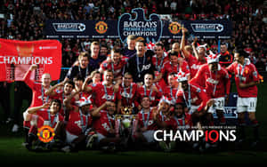 Manchester United Team Ready To Strike! Wallpaper