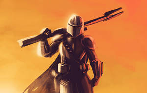 Mandalorian Artwork 3840 X 2160 Star Wars Wallpaper