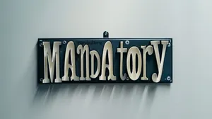 Mandatory Signon Wall Wallpaper