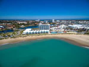 Mandurah Coastal Aerial View Wallpaper