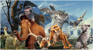 Manfred And Friends From Ice Age: Continental Drift Wallpaper