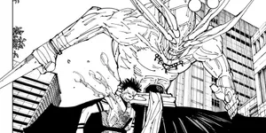 Manga Battle Against Mahoraga Wallpaper