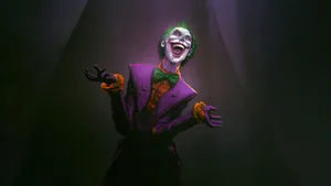 Maniacal Laugh Of The Joker Wallpaper