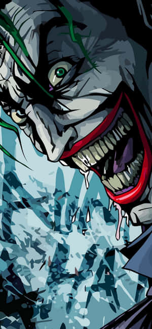 Maniacal Laughter Comic Art Wallpaper