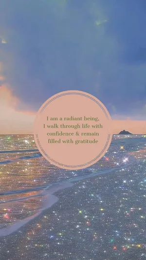 Manifest Life With Confidence Wallpaper