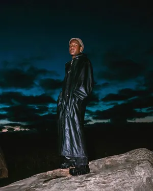 Manin Leather Jacketat Dusk Wallpaper