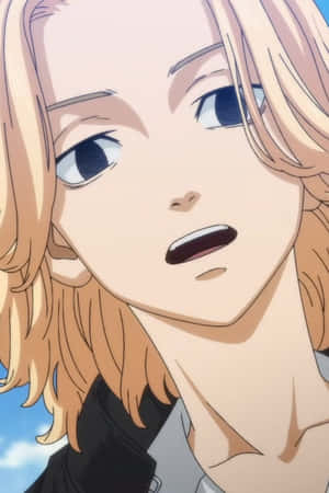 Manjiro Sano With Surprised Face Wallpaper